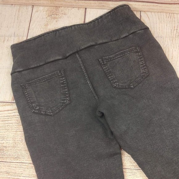 Women's Elastic Warm Legging High Waist Stretch Skinny Slim Fit Pants Black - Picture 11 of 15